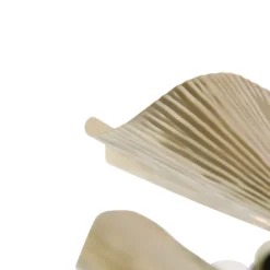 Oosterse plafondlamp messing met zwart 3-lichts - Louka