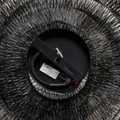 Oosterse plafondlamp zwart 45 cm - Vadi