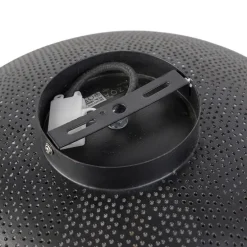 Oosterse plafondlamp zwart met goud 40 cm - Radiance