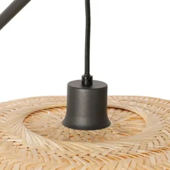 Oosterse vloerlamp bamboe - Ostrava