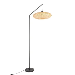 Oosterse vloerlamp bamboe - Ostrava