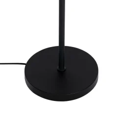 Oosterse vloerlamp zwart met bamboe - Yvonne