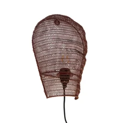 Oosterse wandlamp brons 35 cm - Nidum