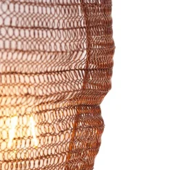 Oosterse wandlamp brons 35 cm - Nidum