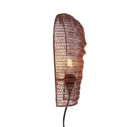 Oosterse wandlamp brons 35 cm - Nidum