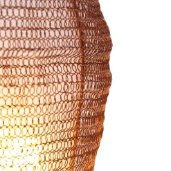 Oosterse wandlamp brons 45 cm - Nidum