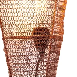 Oosterse wandlamp brons 45 cm - Nidum