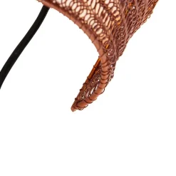 Oosterse wandlamp brons 45 cm - Nidum