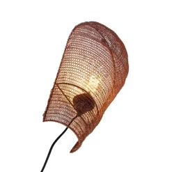 Oosterse wandlamp brons 45 cm - Nidum