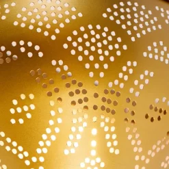 Oosterse wandlamp goud met lichteffect - Zayn