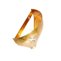 Oosterse wandlamp goud met lichteffect - Zayn