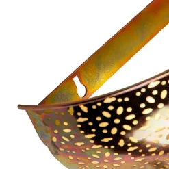 Oosterse wandlamp koper met patroon - Muraf