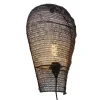 Oosterse wandlamp zwart 45 cm - Nidum
