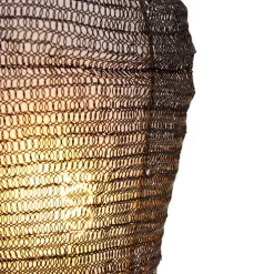 Oosterse wandlamp zwart 45 cm - Nidum