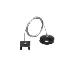 Ophanging voor 3-fase rail zwart - 3-Phase