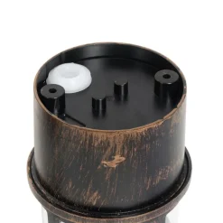 Plafond- en wandlamp antiek goud IP54 - Kiki