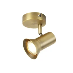 Plafond- en wandspot brons draai- en kantelbaar - Karin 1