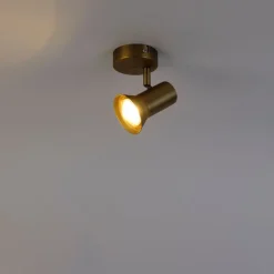 Plafond- en wandspot brons draai- en kantelbaar - Karin 1