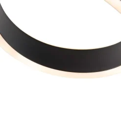 Plafondlamp antraciet incl. LED 3-staps dimbaar - Frank