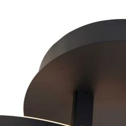 Plafondlamp antraciet incl. LED 3-staps dimbaar - Frank