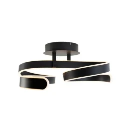 Plafondlamp antraciet incl. LED 3-staps dimbaar - Frank