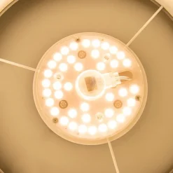 Plafondlamp blauw 40 cm incl. LED - Drum LED