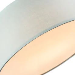 Plafondlamp groen 40 cm incl. LED - Drum LED