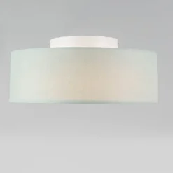 Plafondlamp groen 30 cm incl. LED - Drum LED