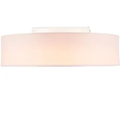 Plafondlamp roze 40 cm incl. LED - Drum LED