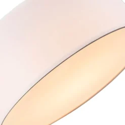 Plafondlamp roze 40 cm incl. LED - Drum LED