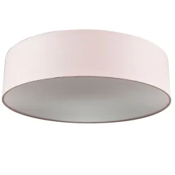 Plafondlamp roze 40 cm incl. LED - Drum LED