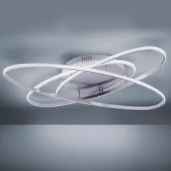 Plafondlamp staal incl. LED dimbaar - Galax