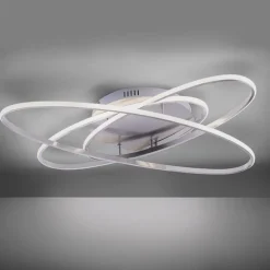 Plafondlamp staal incl. LED dimbaar - Galax