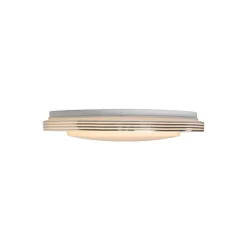 Plafondlamp wit 38 cm incl. LED met afstandsbediening - Jochem