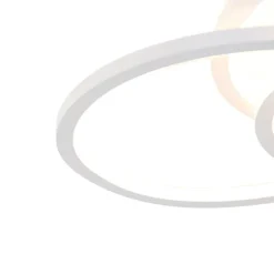 Plafondlamp wit 45 cm incl. LED 3 staps dimbaar - Rowin