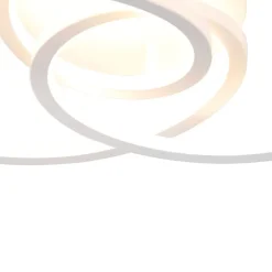 Plafondlamp wit 45 cm incl. LED 3 staps dimbaar - Rowin