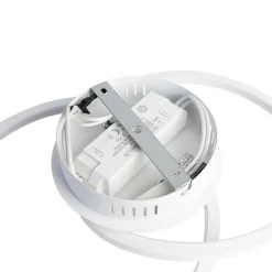 Plafondlamp wit 45 cm incl. LED 3 staps dimbaar - Rowin