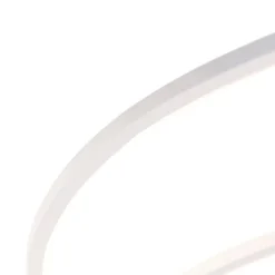 Plafondlamp wit 78 cm incl. LED 3 staps dimbaar - Rowin