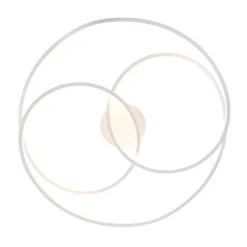 Plafondlamp wit 78 cm incl. LED 3 staps dimbaar - Rowin