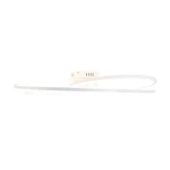 Plafondlamp wit 78 cm incl. LED 3 staps dimbaar - Rowin