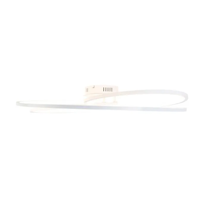 Plafondlamp wit 78 cm incl. LED 3 staps dimbaar - Rowin