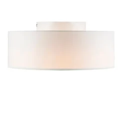 Plafondlamp wit 30 cm incl. LED - Drum LED