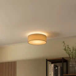 Plafondlamp wit 30 cm incl. LED - Drum LED