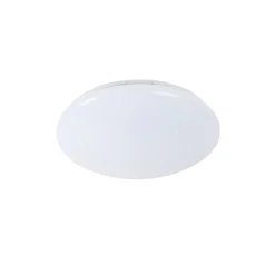 Plafondlamp wit 33 cm incl. LED en dimmer met afstandsbediening - Iene