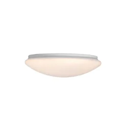 Plafondlamp wit 33 cm incl. LED en dimmer met afstandsbediening - Iene