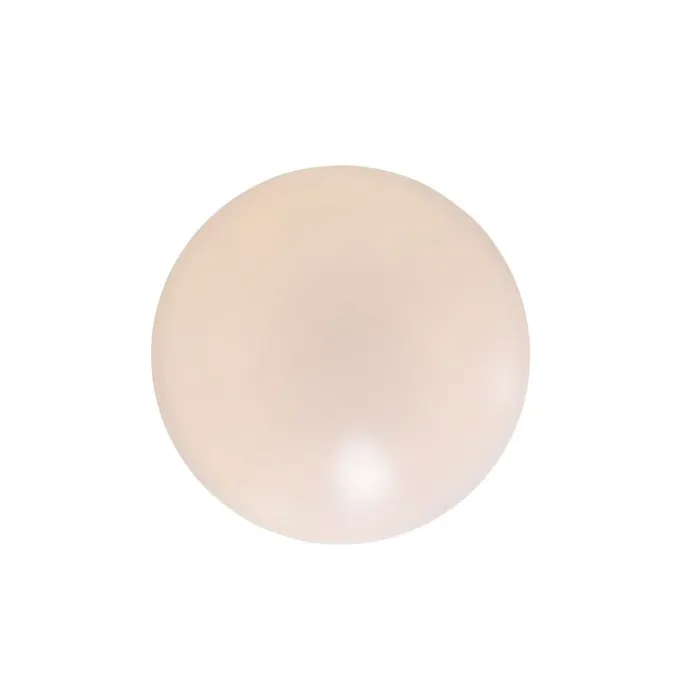 Plafondlamp wit 33 cm incl. LED en dimmer met afstandsbediening - Iene