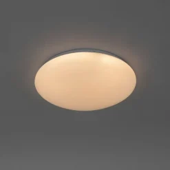 Plafondlamp wit 33 cm incl. LED en dimmer met afstandsbediening - Iene