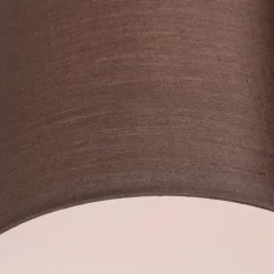 Plafondlamp wit grijs en bruin 5-lichts - Multidrum