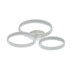 Plafondlamp wit incl. LED 3-staps dimbaar 3-lichts - Navara