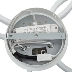 Plafondlamp wit incl. LED 3-staps dimbaar 3-lichts - Navara